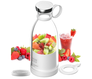 Express Delivery -  Mini 420ml Portable Rechargeable USB Mini Juicer Blender-X - ID 127385