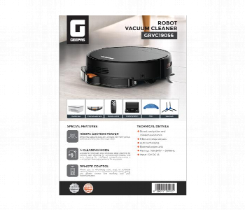 Express Delivery - Geepas Robot Vacuum Cleaner Robot Vacuum Cleaner 1000Pa Suction Power - ID 7147673