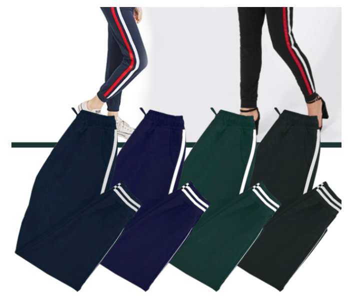 2 Pieces Unisex Assorted Color Streetwear Sports Pant - Zoom Image
