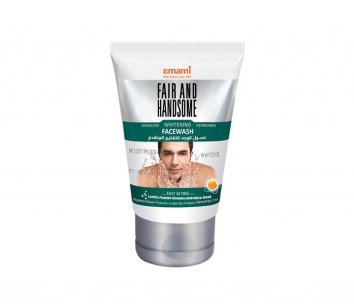 Emami Fair & Handsome Advanced Whitening Refreshing Face Wash - 50Gm - Zoom Image